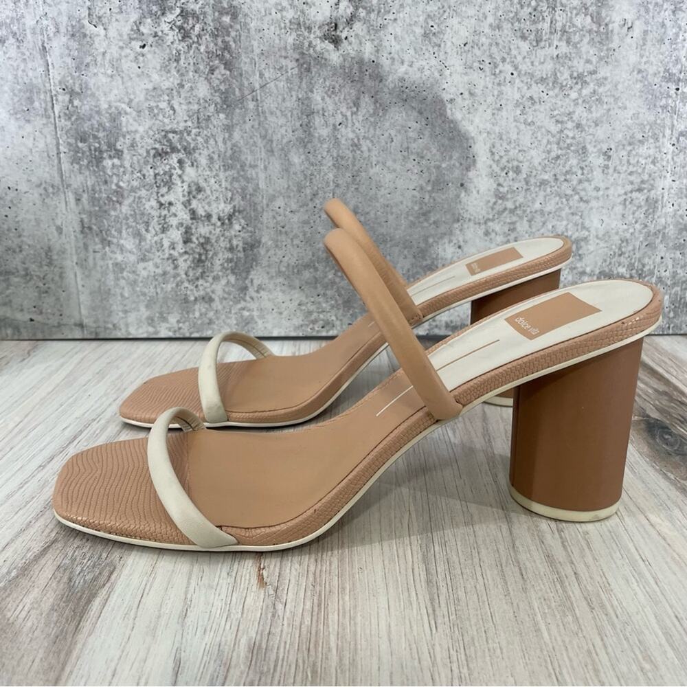 Dolce Vita Noles Leather‎ Double Strap Sandals 11